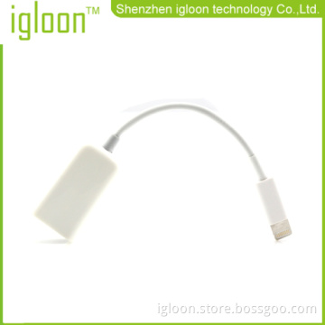 Lightning Otg Cable 8 Pin To Usb Female Copper Wire 
